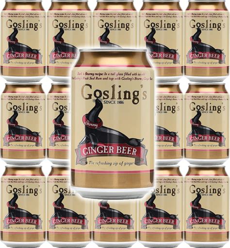 Amazon.com : Mialo Trusted Trader Gosling's Ginger Beer 12 Oz - Pack of ...