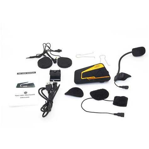 Chine 2100 m 4riders moto étanche IP67 Skiádi casque de vélo Intercom ...