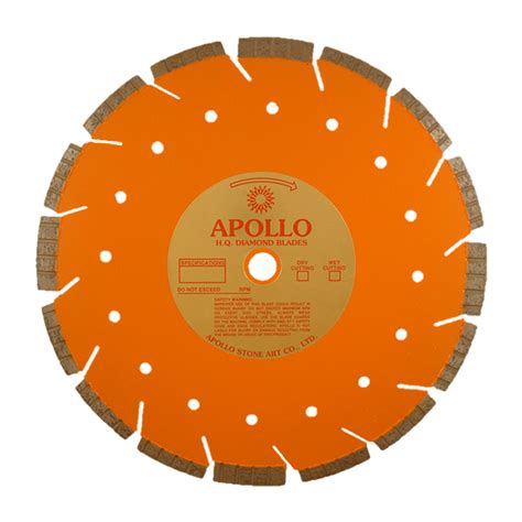 Professional Segmented Turbo Masonry Blades - Apollo Stone Art