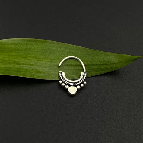 Amethyst Septum Ring – Gypsy Maal