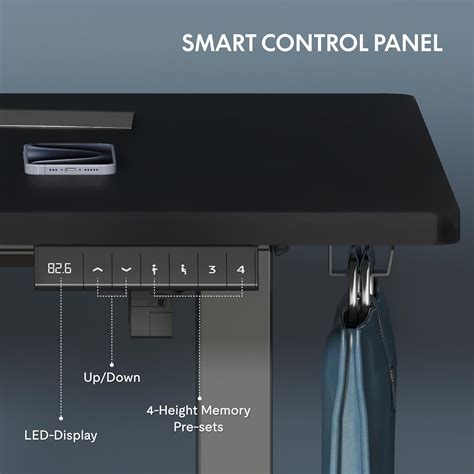 FLEXISPOT One-Piece Electric Standing Desk, 40 x 24 India | Ubuy