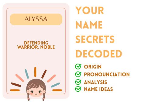 Alyssa - Girl Name Meaning and Pronunciation