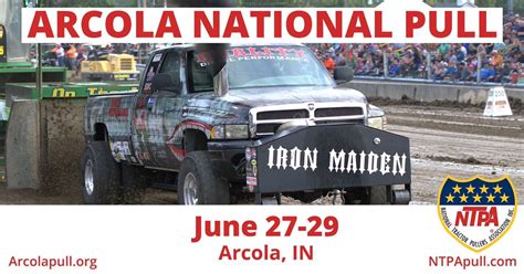 Arcola National Pull, Arcola National Truck & Tractor Pull, 27 June ...