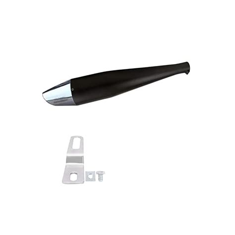 AllExtreme EX099 Dolphin Style Silencer with Glasswool Compatible for ...