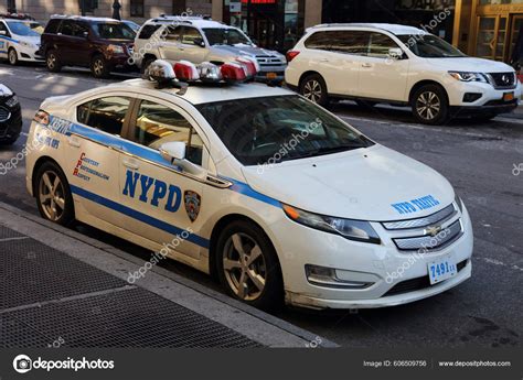 New York Polizeiauto Nypd New York Police Car Nypd — Stock Editorial ...