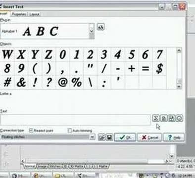 Image result for Embird Font Engine Tutorial