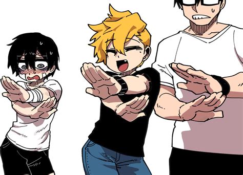 lee hoon, jeong surim, and kim jaehun (suicide boy) drawn by parkgee ...