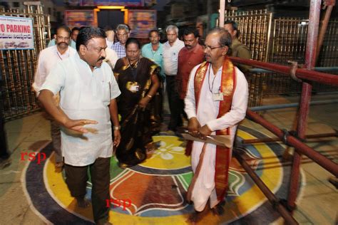 TTD JEo Inspected the Arrangements of Narayanavanam - rspnetwork.in