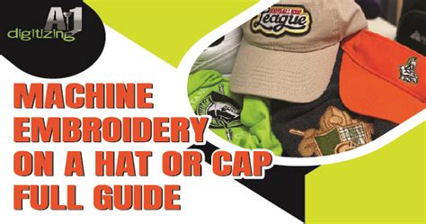 Image result for Embroidery On Caps Tutorial