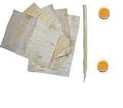 Shri Shyama -Original Bhojpatra 5 Sheets with Asthgandha Ink with ...