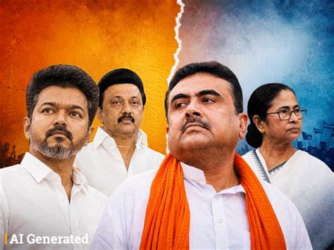 Suvendu Adhikari Thalapathy Vijay; Election 2026 Opposition Leaders ...