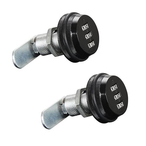 3 Digital Combination Cam Lock Password Lock Zinc Alloy Storage Lock ...
