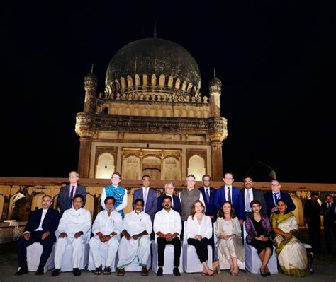 Telangana CM hosts dinner for consulate representatives of 13 countries ...