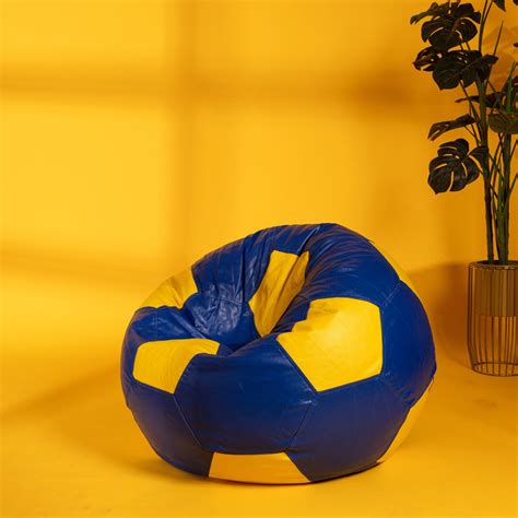 XXL Football Bean Bag With Beans | ThreadVibe Living