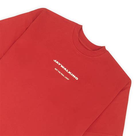 BASICS IN RED [UNISEX] – JAYWALKING