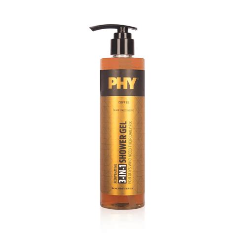 Buy Phy 3-in-1 Rejuvenating Coffee Shower Gel | Body Wash + Face Wash ...