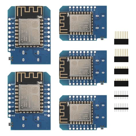 5pcs D1 Mini NodeMcu ESP8266 Module Type-C USB ESP-12F WLAN WiFi ...
