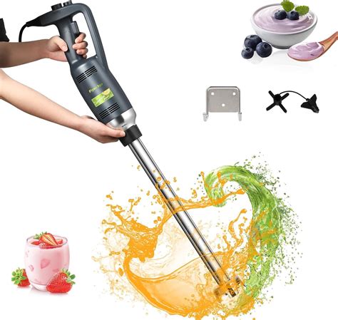 Amazon.com: Flyseago Commercial Immersion Blender Hand held Blenders ...