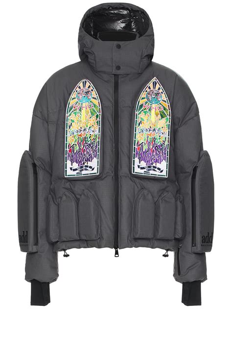 Who Decides War by Ev Bravado Down Bomber With Detachable Hood in Grey ...