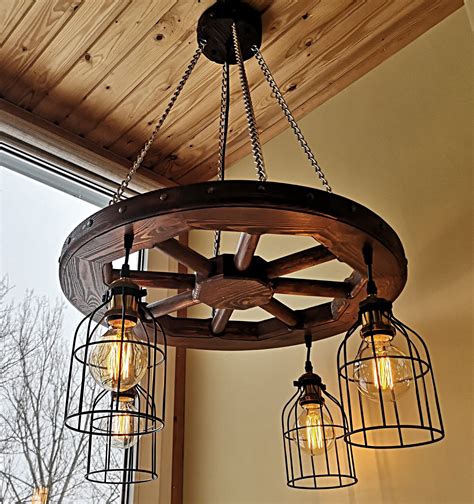 Bringing the Outdoors In: A Guide to Wagon Wheel Chandeliers