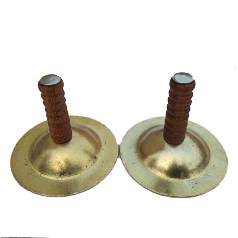 PAL MUSIC HOUSE® sheesham wood Manjira Pair - Indian Musical Instrument ...