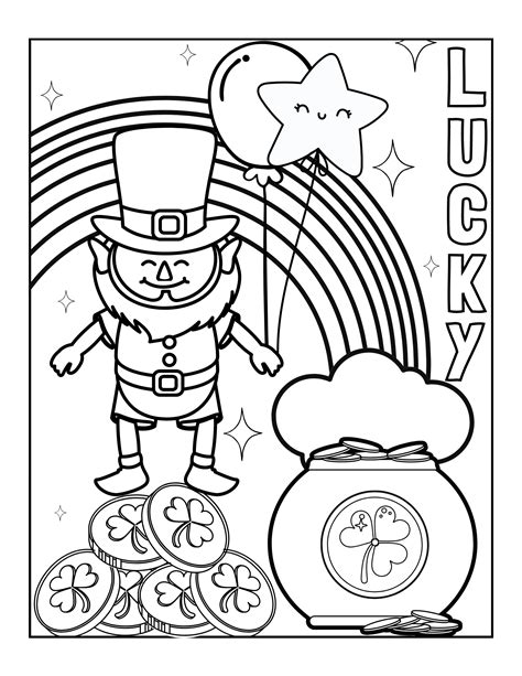 FREE St. Patrick's Day Coloring Pages for Kids — xoxoerinsmith.com
