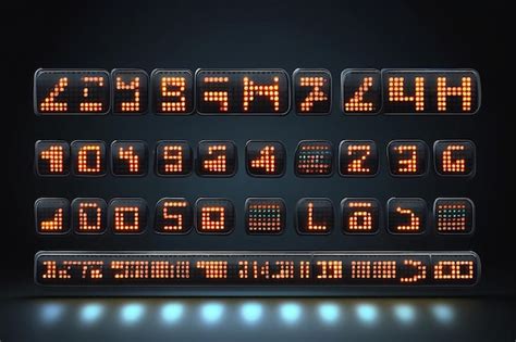 Image result for LED Cubicle Numbers