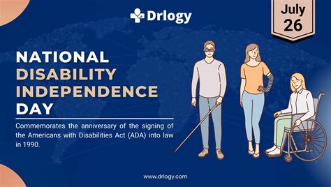 National Disability Independence Day July 26 | Drlogy