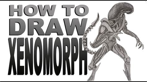 Xenomorph Drawing Tutorial 的图像结果