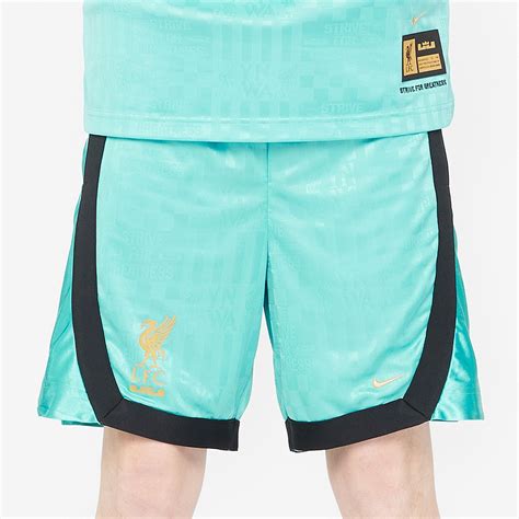 Nike LeBron x LFC 8-Inch Shorts - Washed Teal/Truly Gold - Bottoms ...