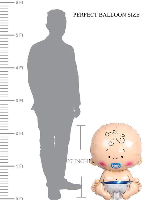 It'S A Boy Baby And It'S A Girl Baby Balloon Letter Helium Quality Foi ...