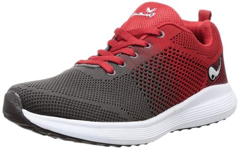 Buy Walkaroo Men Grey Red Running Shoes-6 UK (15571) at Amazon.in