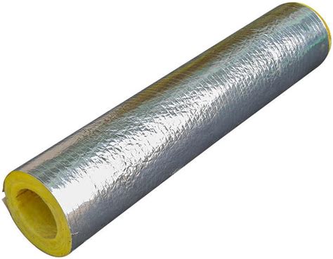 Aluminum Foil Self-Adhesive Insulation Pipe, Glass Wool Pipe Rock Wool ...