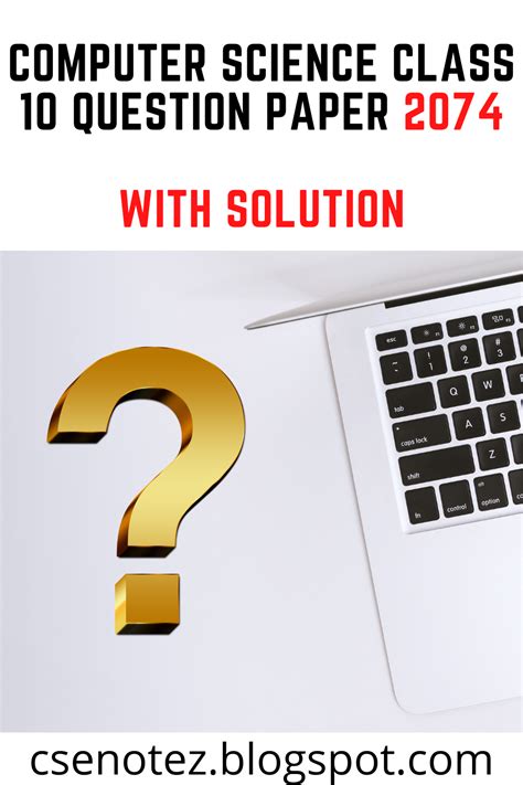 Image result for Class 10 Computer Science Question. Answer