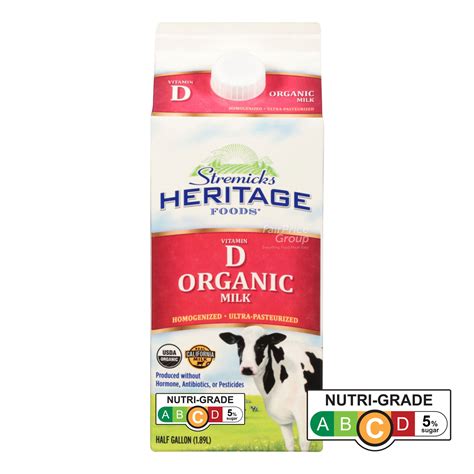 Stremicks Heritage Foods Vitamin D Organic Fresh Milk | NTUC FairPrice