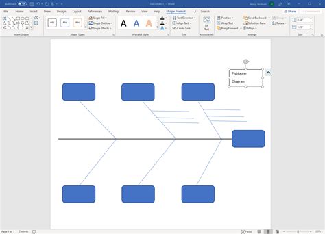 How To Make A Fishbone Diagram In Word | Lucidchart Blog in Ishikawa ...