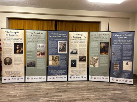 The Marquis de Lafayette Display, Bethesda United Presbyterian Church ...