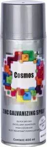 Cosmos Zinc Bright Galvanizing Spray Paint 400 ml Price in India - Buy ...