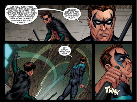 Nightwing’s Advice on Fighting Criminals – Comicnewbies
