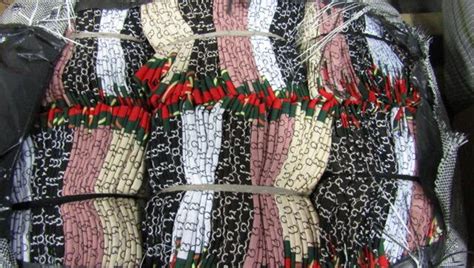 Border authorities seize counterfeit designer clothes worth more than ...