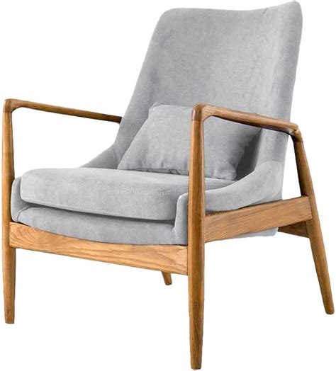 客厅简约北欧沙发椅设计师椅子 实木单人布艺休闲椅咖啡椅-单人沙发-2021美间（软装设计采购助手）