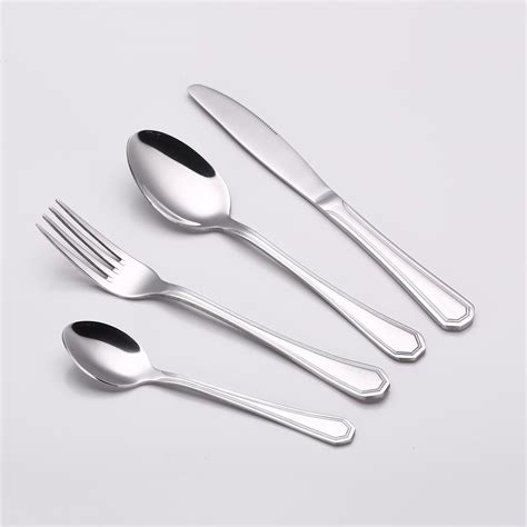 18/10 Stainless Steel Cutlery Dinner Set with Mirror Polish - Cutlery ...