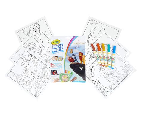 Crayola Color Wonder Mess Free Colouring Book - Disney The lion King ...