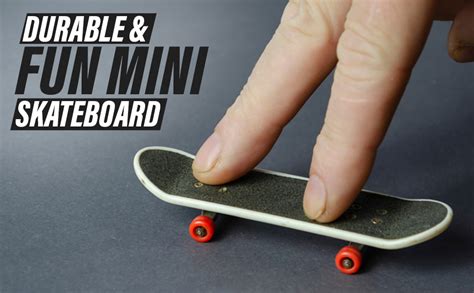 Homeaura Finger Skateboard Ramp - 1 Pc Mini Fingerboard for Skating ...