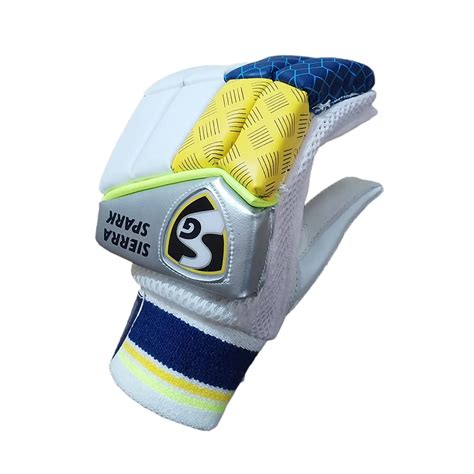 Buy SG Sierra Spark Right Hand Cricket Batting Gloves, RH - Youth ...
