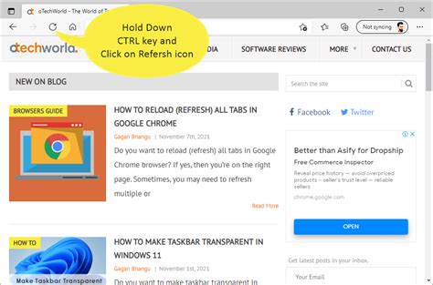 How to Hard Refresh in Microsoft Edge - oTechWorld