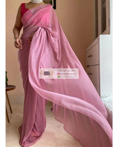 Net Saree with Chiffon Touch | Bollywood Dream Look- kreationbykj ...