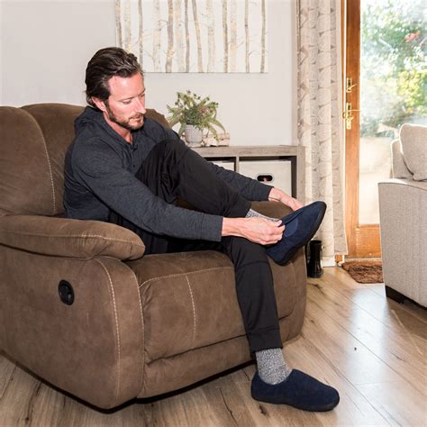 Mens Diabetic Slippers Extra Wide Opening Swollen | Ubuy India