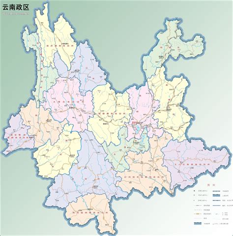 云南8个地级市和8个州，名字是怎么来的？