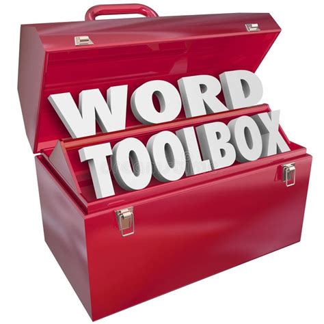 Image result for Word Tool Box as Tools
